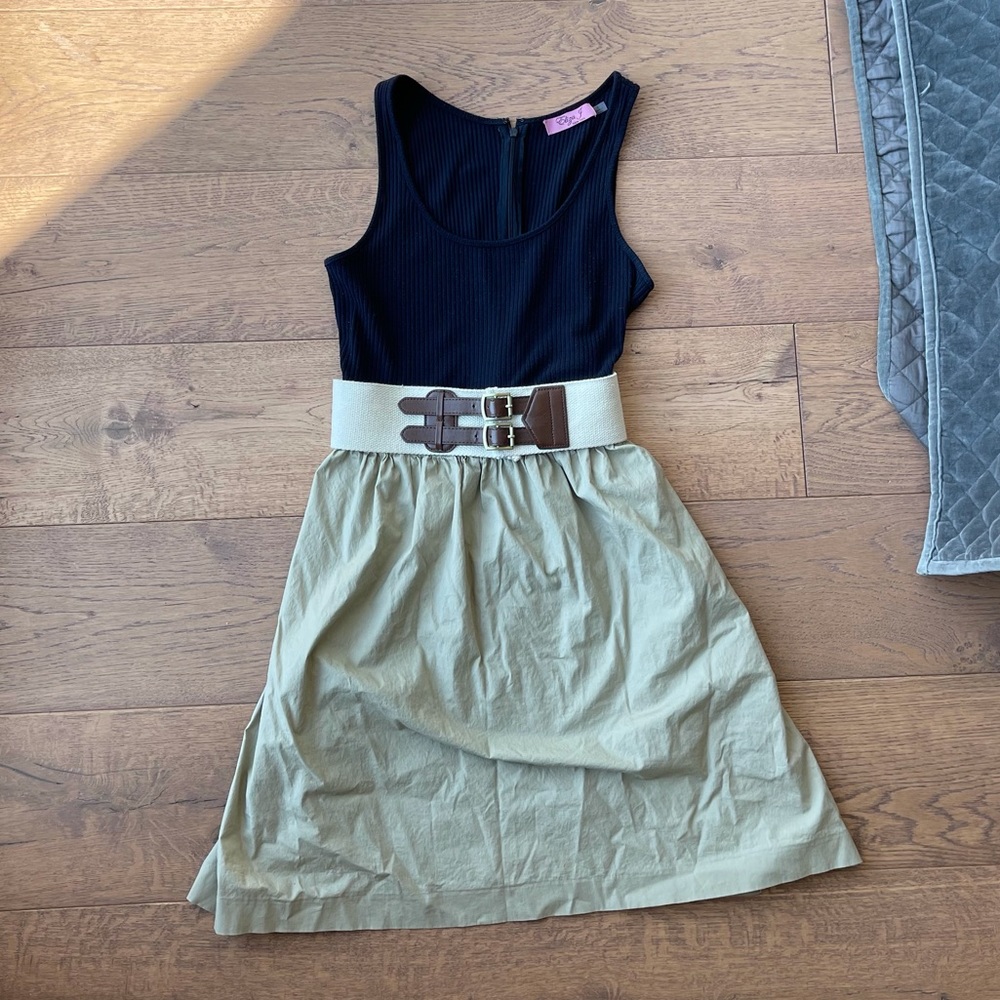 Eliza J belted dress